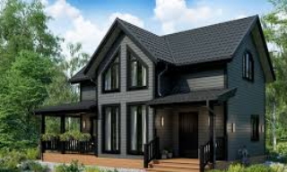 Проекты каркасных домов с террасой от 3657 рублей | Строй-Ктн