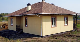 Одноэтажный дом из панелей под ключ в Котельниках - Строй-Ктн от 135824 рублей